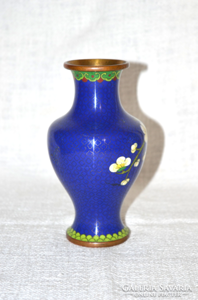 Rekeszzománcos kis váza  02  ( DBZ 00132 )