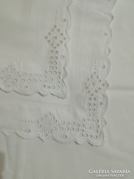 Antique, lacy, embroidered pillowcase, 12 in one.