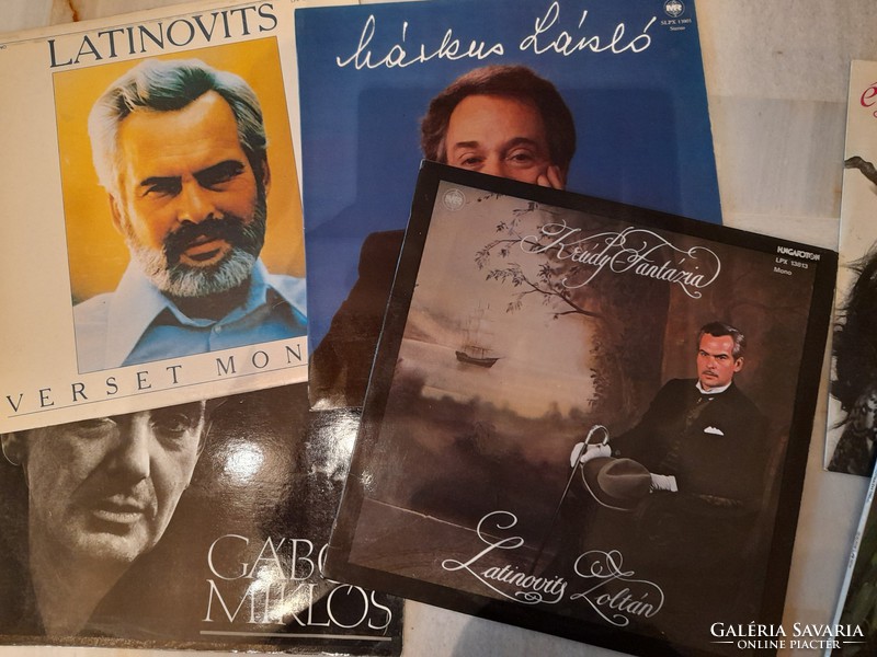 Vinyl record Miklós Gábor, Ruttkai, Latinovits, Iván Darvas, László Márkus