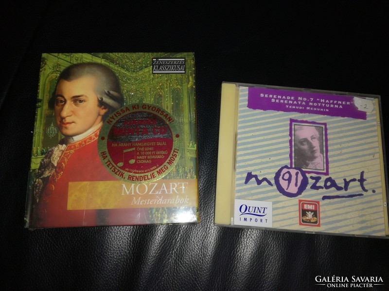 2 db Mozart CD