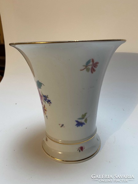 Herend vase, bouquet pattern, 17 cm