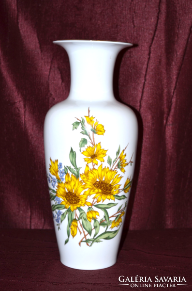 Large sunflower vase by Zsolnay ( dbz 0029 )