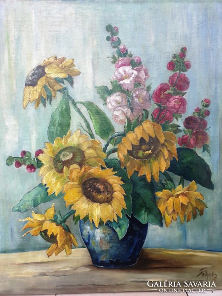 Erik Scholz -flower still life-