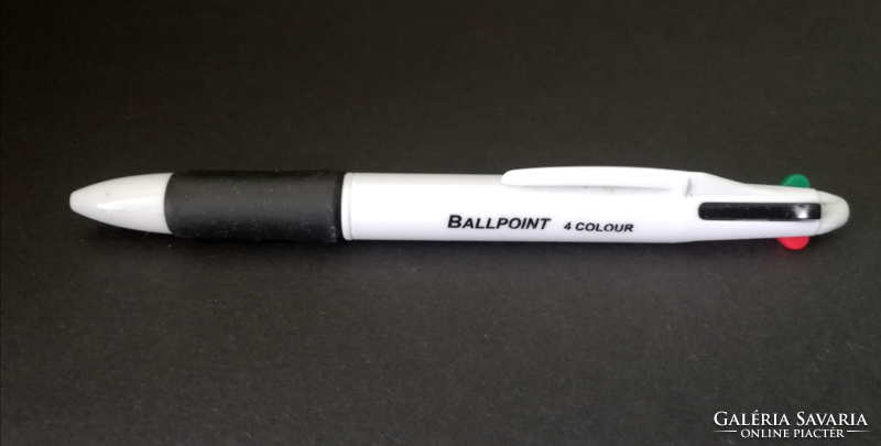 Retro 4 színű műanyag házas "Ballpoint" golyóstoll