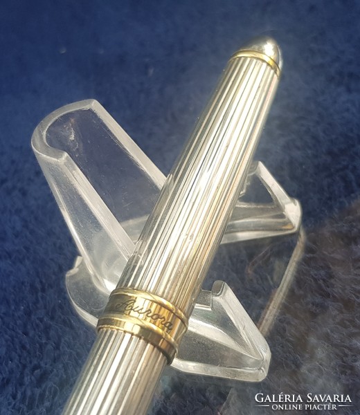 Hírességnek készült aranyhegyű antik ezüst toll-Aurora töltőtoll