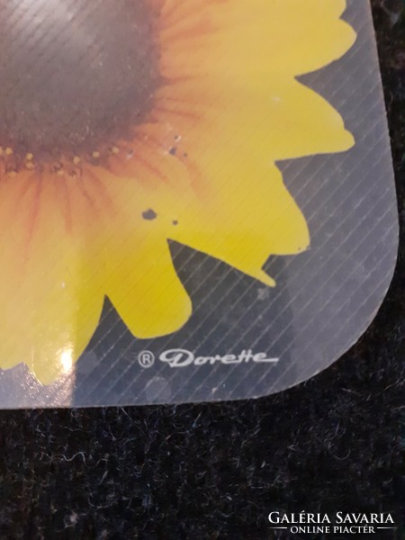 Set of 4 coasters - dorette sunflower