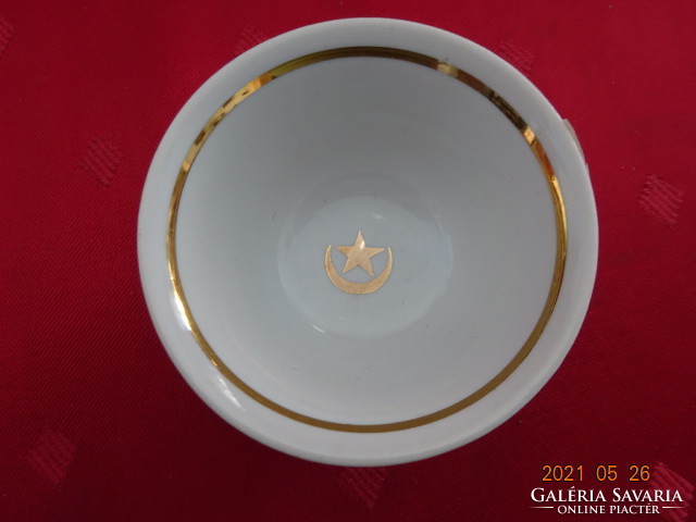 Yugoslav porcelain cup with a gold star on the bottom. He has! Jokai.