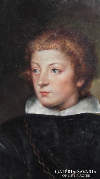 Portrait of Prince Rupert von der Palatinate after Van Dyck, large painting