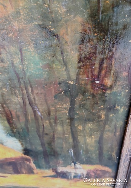FK/100 - Ismeretlen festő – Élet az erdő mélyén