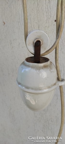 Régi lámpa fodros  csipkézett szélű üveg búra, Csillàr rendkívüli gyönyörű antik.2.pàrjàt is àrulom
