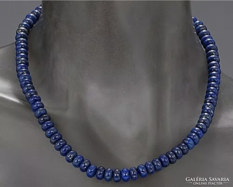 Fabulous lapis lazuli gemstone necklaces, 925, 235ct - new