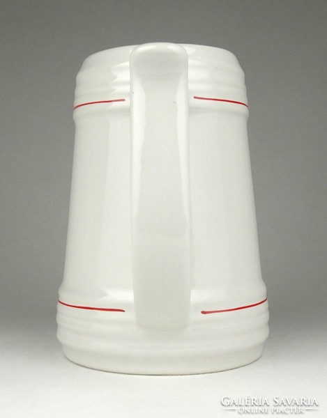 1E671 Tatabányai tűzoltó porcelán söröskorsó 16 cm