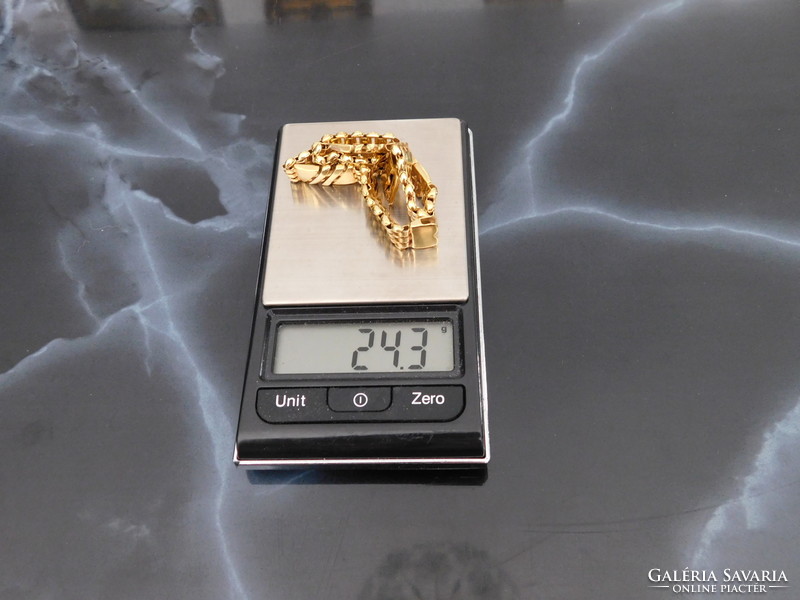 Gold 14k Men's Bracelet 24.3 Gr