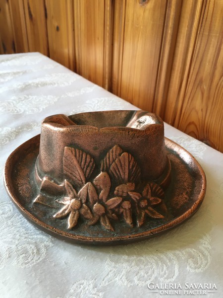 Réz (bronz) kalap hamutartó Katalinmama  1500