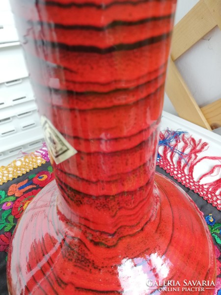 Ritka 26 cm-es kerámia váza