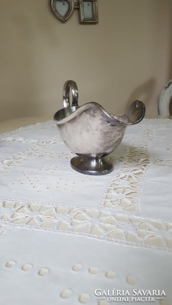 Silver-plated Berndorf large sauce and gravy pourer