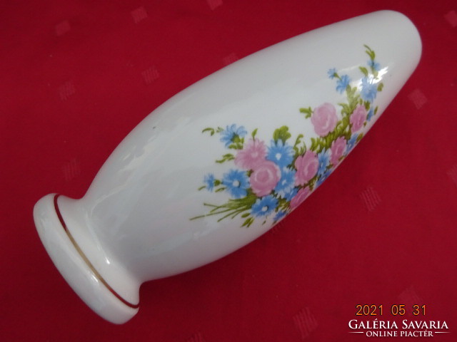 Aquincum porcelain vase with a bouquet of spring flowers, height 15.5 cm. He has!