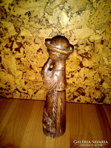 Gyula Kőfalvy ceramic sculpture - shepherd