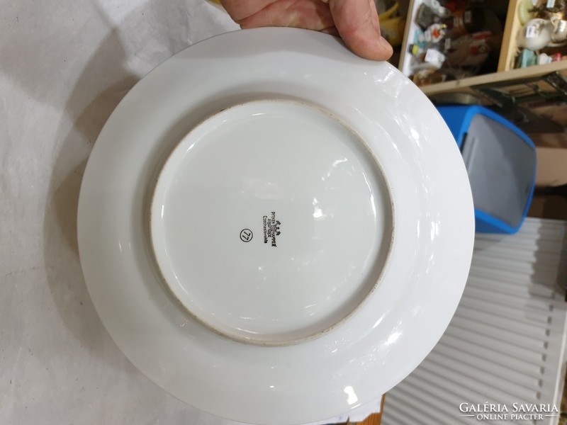 Csehszlovák porcelán tányér