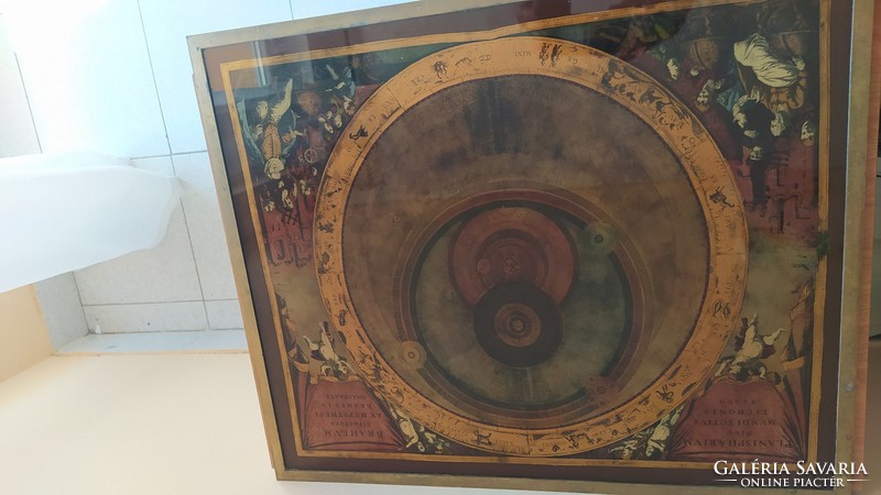 Tychonic planisphere / system (Tycho Brahe térképe)
