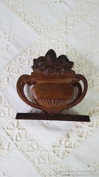 Beautiful antique copper napkin holder