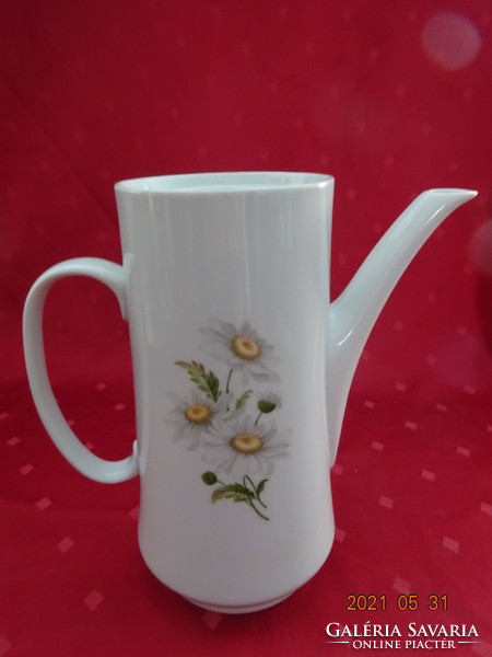 Lowland porcelain teapot, daisy pattern, without lid. He has!
