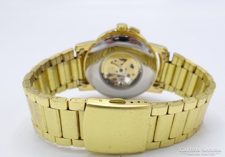 Minoir chronograph gold colored men's watch