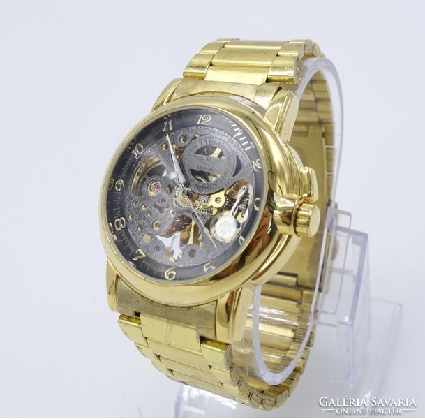 Minoir chronograph gold colored men's watch