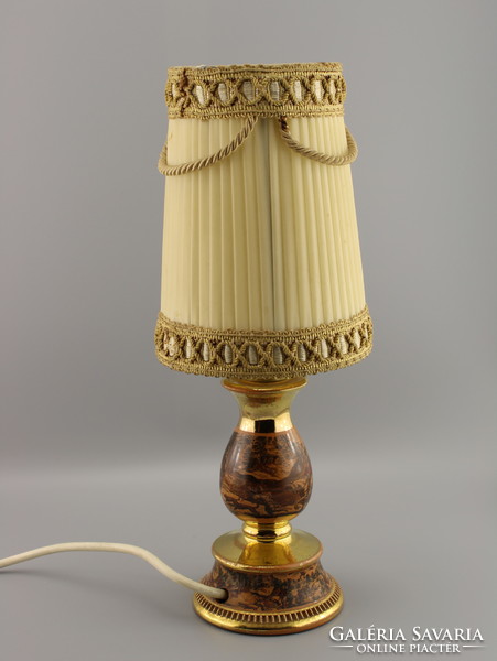 Ceramic handmade table lamp, Italy