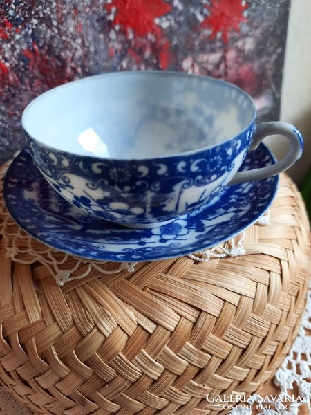 Japanese tea cup set, eggshell, flawless, new