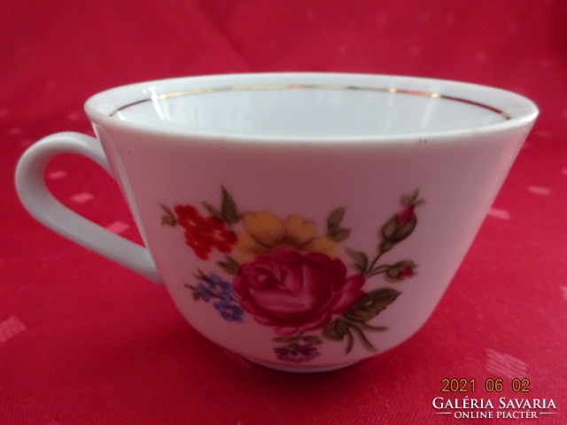 Kahla GDR German porcelain tea cup, height 6 cm. He has!