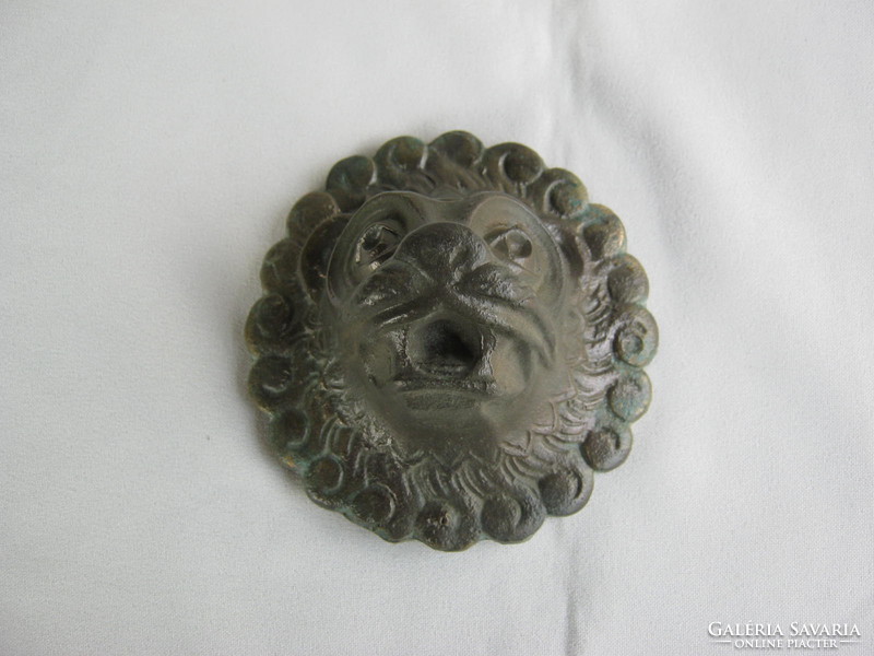 Bronze ornament lion head