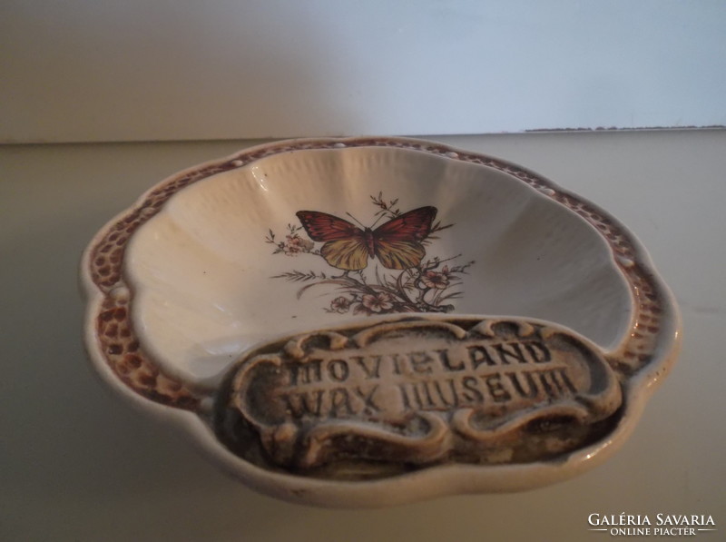 Bowl - u.S.A - from movieland wax museum - 13 x 13 cm - flawless