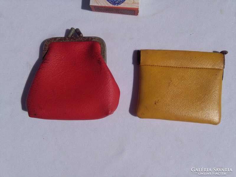 Két darab retro pénztárca - együtt