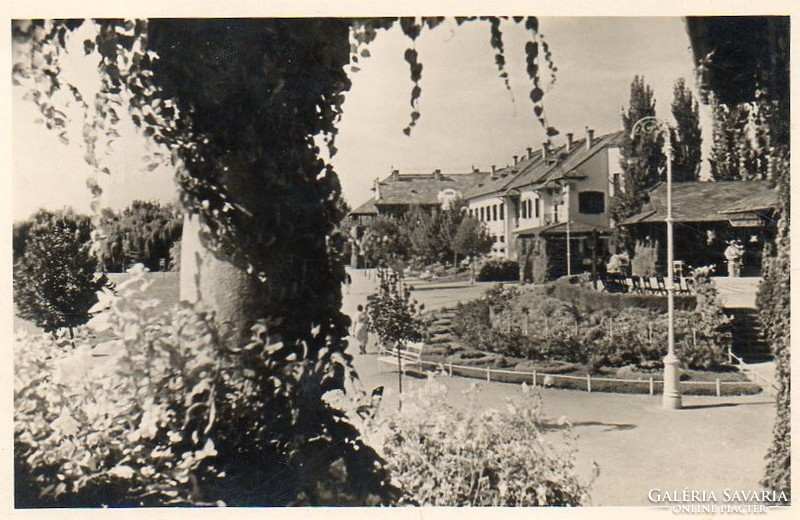 Ba - 106 panoramas of the Balaton region in the middle of the 20th century. Balatonkenese holiday resort in Székes