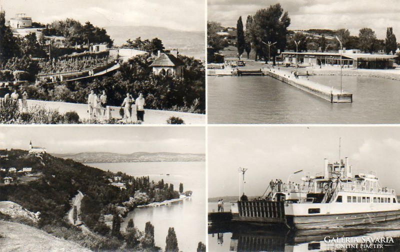 Ba - 108 panoramas of the Balaton region in the middle of the 20th century. Tihany, details