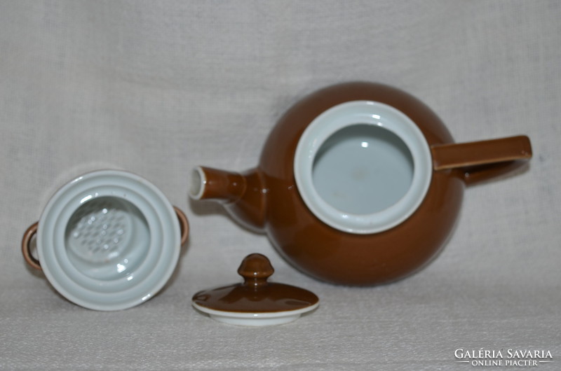 Schumann diamond strainer teapot (dbz 0065)