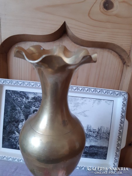 Beautiful large copper vase 29 cm
