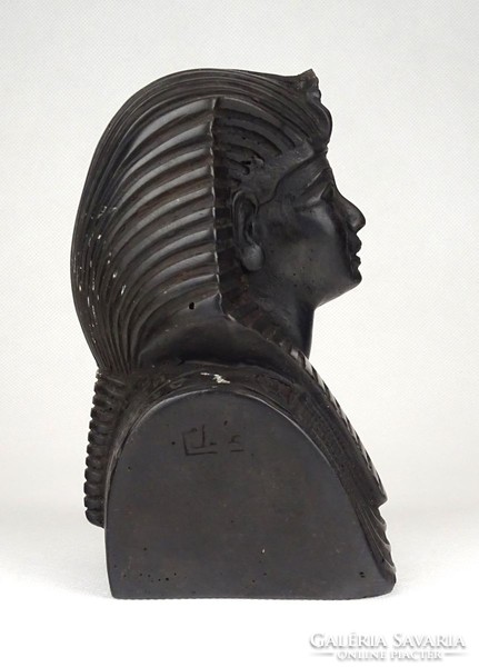 1E860 Tutanhamon halotti maszk egyiptomi fáraó fej 14.5 cm