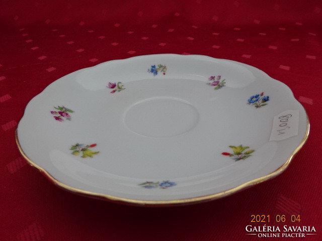Bohemia Czechoslovak porcelain teacup placemat with small floral pattern. He has!