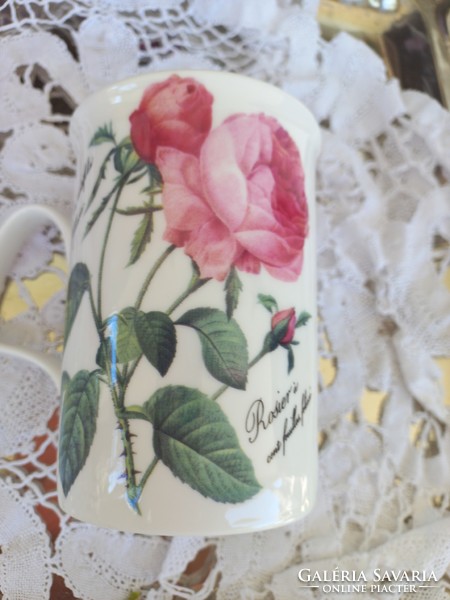 Floral English mug