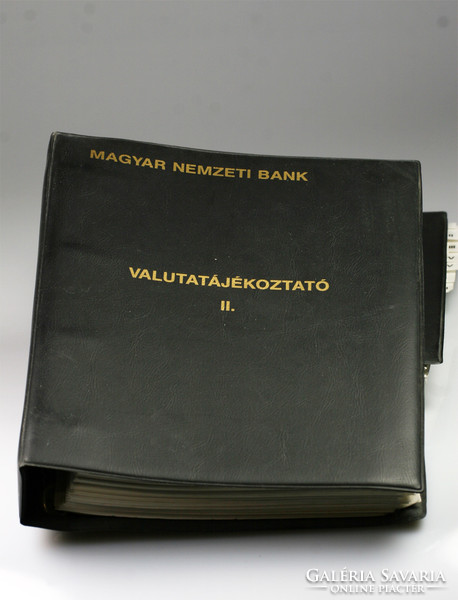 MNB Valutatájékoztató I-II. kötet 1986