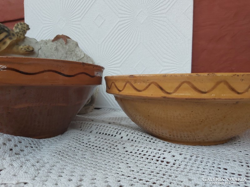Beautiful Ceramic 27cm Floral Folk Wedding Bowls Scones Bowl Nostalgia, Collectors Pieces