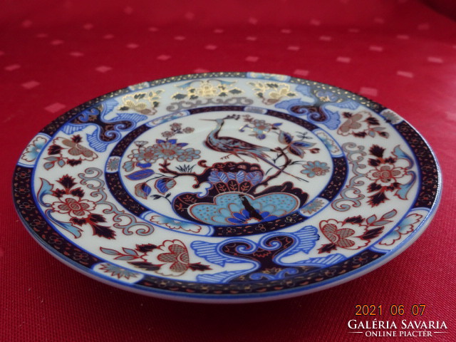 Marokkói porcelán, kávéscsésze alátét, páva mintás. Vanneki!