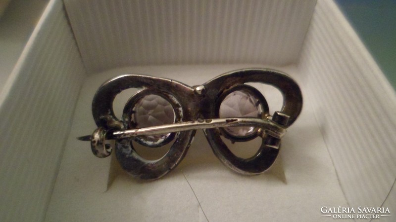 Antique silver brooch