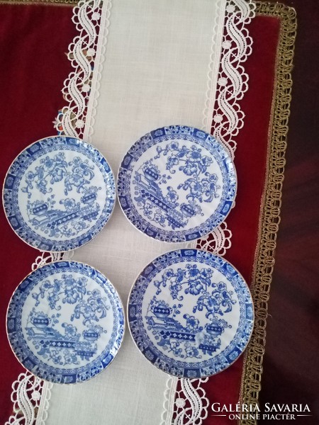 Bavaria Rosslau  China blau pagoda  mintás kék fehér porcelán   teás csésze alj 14 cm