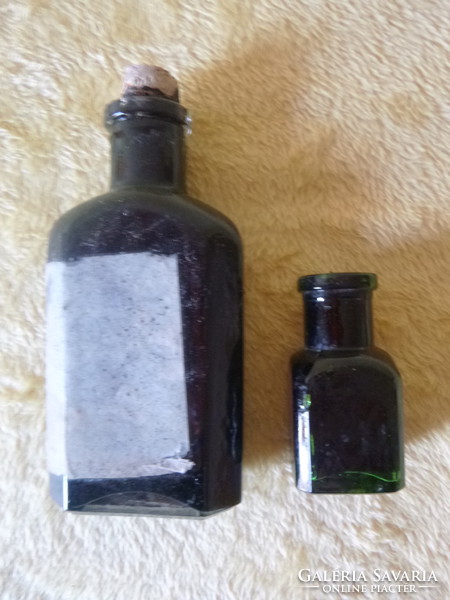 Old ink bottles.