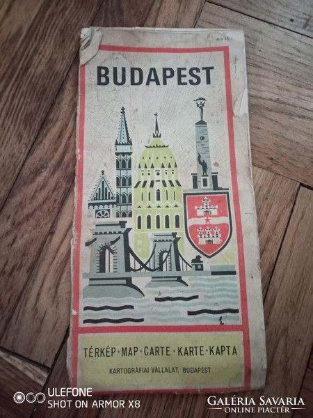 Három térkép az 1970-es évekből Budapest, Franciaország, Magyarország