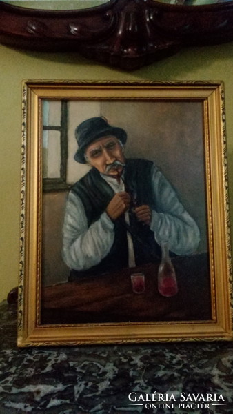 Olaj festmény Portré