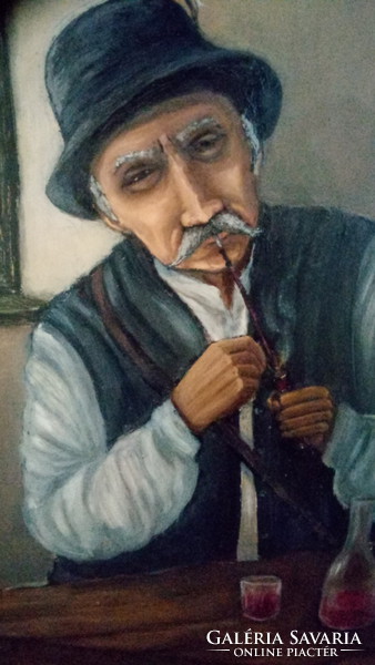 Olaj festmény Portré